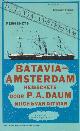 9789023660422 P.A. Daum 10906, Batavia-Amsterdam. Een reisschets