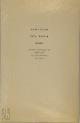  Maurice Gilliams 10849, Vita Brevis. Gedichte. Deutsche Übertragung von Heinz Graef mit einer Zeichnung des Autors.