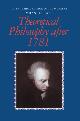 9780521460972 Immanuel Kant 13560, The Cambridge Edition of the Works of Immanuel Kant, Theoretical Philosophy after 1781