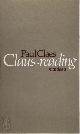 9789022309216 Paul Claes 10919, Claus-reading