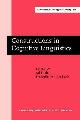 9789027236845 , Constructions in cognitive linguistics. Selected papers from the International Cognitive Linguistics Conference, Amsterdam, 1997