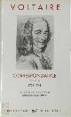  Voltaire, Correspondance II 1739 - 1748