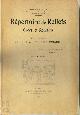  Salomon Reinach 170352, Repertoire de Reliefs. Tome I. Les ensembles - Tome II. Afrique - Les Iles britanniques