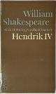  William Shakespeare 12432, Bert Voeten [Vert.] , Karel Beunis [Omslag], Hendrik IV. Eerste deel : historiespel in vijf bedrijven