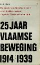  H.J. Elias 219782, 25 Jaar Vlaamse Beweging 1914-1939