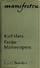  Karl Marx 11488, Paul Rodenko 10932, Erich Fromm 11641, Parijse manuscripten. En andere filosofische geschriften