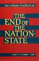 9780816626601 Jean-Marie Guéhenno 64596, The End of the Nation-state
