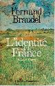 9782700304114 Fernand Braudel 25115, L'identité de la France I. Espace et Histoire