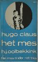  Hugo Claus 10583, H.J. Oolbekkink 218003, Het mes. Voorafgegaan door Het mes onder het mes