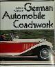 9780903192736 Claus Benter 282114, Deutsche Automobil-Karosserien. German automobile coachwork