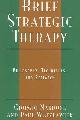 9780765702807 Nardone, Giorgio , Watzlawick, Paul, Brief Strategic Therapy