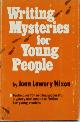 9780871161086 Joan Lowery Nixon 298417, Writing Mysteries for Young People