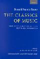 9780198162148 Donald Francis Tovey 228043, Donald Tovey, The Classics of Music