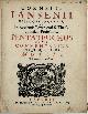  Cornelius Jansenius 25679, Pentateuchus sive Commentarius in Quinque Libros Moysis. Editio terta correctior.