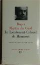 9782070120727 Roger Martin Du Gard 229432, Le lieutenant-colonel de Maumort