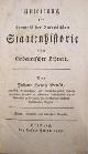  Johann Georg Meusel 213369, Anleitung zur kenntniss der Europäischen Staatenhistorie nach Gebauerscher Lehrart.