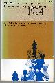  Helms, Hermann, The book of the New York International Chess Tournament 1924