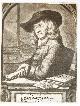  Aquila [Arnoud van Halen] (1673-1732), after Norbert van Bloemen (1670-1746), Antique portrait print, mezzotint | Jan Pieterz. Zomer (1641-1724) /portret van de Amsterdamse schilder, tekenaar en kopergraveur Jan Pietersz. Zomer, published 1717, 1 p.