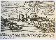  Gaspar Bouttats (1648-1695), after Jan Peeters I (1624-1678), [Antique print; etching, oude prent Purmerend] PURMERENT, published ca. 1675.