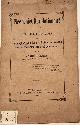  Eigeman, Jakob., [Theology, Dordrecht, 1880] Neen, niet Revolutionair! Een éérste bladzijde uit het dagboek van den strijd, die in Dordrechts Hervormde Gemeente gestreden wordt, T. J. Kousbroek, Firma Warburg & Co. Te Dordrecht, 1880, 16 pp.