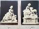  [Leporello photograph album], [Germany, photography, sculptures, 1875] Cauer-album, 12 photographien nach Sculpturen und Statuen von Cauer, Kunst-Verslag von S. P. Christmann in Berlin, 12 original photos pasted on cardboard.
