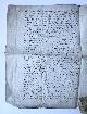  , [Charter on parchment, Backer, Casembroot, 1659] Punishment (Sententie) of the Hof van Holland d.d. 19-12-1659. Charter on parchment (perkament). Seal lost, with autograph of Adr. Pots, on the top left: Rosa.
