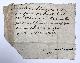  , [Manuscript, 1701] Request of Pieternella van Riet to the Jesuitenstatie Burgwal in Delft, to receive her baptismal cell (doopceel). Ca. 1701, manuscript, 1 p.