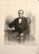  , [Antique print, lithography, 19th century] Portrait of musician Johann Heinrich Lübeck, made by S. Lankhout, 's Hage, 1 p.