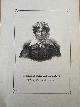  , [Antique print, lithography] Portrait print of nearly blind female writer Peternella (Petronella) Moens (1762-1843), publié par Soetens & Fils à la Haye, 1 p.