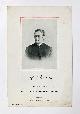  , [Prayer card, gedachtenisprent 1904] Prayer card for the 25 years of priesthood of H.J. Kriek, pastor in Zwaagdijk, 1904, 1 p.