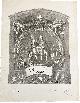 , [Antique print, lithography, 20th century] Lithography of anonymous 19th century print of the portraits of Dirk Jacobsz. van Veldhuisen and Gijsbert Jansz. van der Hoolck, mayors (burgemeesters) in Utrecht in 1636, 1 p.