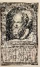  after Rubens, Peter Paul (1577-1640)., [Antique etching and engraving, Socrates, Greek history, ca 1800] Portrait of the Greek philosopher Socrates ex marmere antiquo Socrates Sophronisch Filius Atheniensis, published around 1800?, 1 p.