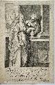  after Goltzius, Hendrick (1558-1617), Antique Print, Engraving 1602 - The Unequal Couple - After H. Goltzius, published 1602, 1 p.