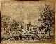  Anonymous after Bartholomeus Johannes van Hove (1790-1880), Hendrik Wilhelmus Last (1817-1873), [Antique drawing, chalk] City view on the Spaarne in Haarlem (Stadsgezicht op het Spaarne en de Waag), ca. 1850, 1 p.
