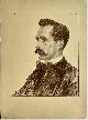  Veth, Jan., Original print, lithography 19th century I Portret van politicus Marie Willem Frederik (Wim) Treub (1858-1931) door Jan Veth, published 1897, 1 p.