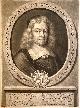 Abraham Blooteling (1640-1690), after Bernard Vaillant (1632-1698), Antique print, mezzotint | Portrait of Constantijn Huygens, published 1690, 1 p.