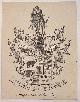  [Rutgers van Rosenburg family crest]., Wapenkaart/Coat of Arms: Black and white coat of arms Rutgers van Rosenburg, 1 p.