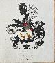  [De Vogel family crest]., Wapenkaart/Coat of Arms: De Vogel, 1 p.