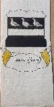  [Van Dam getekende wapenkaart]., Drawing Wapenkaart/Coat of Arms: Handcolored coat of arms Van Dam with three birds/ducks, rectangular form, 1 p.