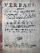  [Haagse juffer-roof], Rare pamphlet 1664  | Verbael gehouden by Cornelis Geesdorp, (...) noopende haer Reyse naar Breemen wegens het over leveren ende het eschapperen van Johan Diederick van Mortaigne, Utrecht Symon Dircksz vander Vloet 1664, 12 pp.