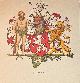  [Familiewapen Sassen], [Heraldic] Wapenkaart/Coat of Arms: Sassen, gekleurd familiewapen, 1 p.