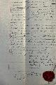  [Martinus van Ommeren], Original legal deed 1892 | Deed of debt acknowledgement property Tuchthuisstraat Haarlem, Martinus van Ommeren, Willem Hendrik Smit, 10 pp. With red seal.