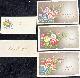  [Wenskaarten ephemere], Ephemere early 20th century | 5 wish decorative wishcards, 5 wenskaarten vroeg 20e eeuw.