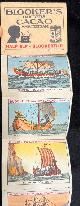  [Marketing cards ephemere], Ephemere early 20th century | Marketing leporello with boats by Blooker's Daalders Cacao Amsterdam, 1 p.