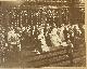  [Vintage foto Wilhelmina], Photography Netherlands  | Inhuldiging 1898: Koningin Wilhelmina met koningin-moeder Emma omringd door de hofhouding in de Nieuwe Kerk in Amsterdam, dinsdag 06-09-1898, 1 p. .