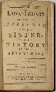  [Behn, Aphra 1640 - 1689]. , LOVE - LETTERS BETWEEN A NOBLEMAN And His SISTER; With the History of Their Adventures. In Three Parts