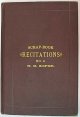 Soper, H[enry]. M[arlin. 1850 - 1911]. Twain, Mark [pseudonym of Clemens, Samuel Langhorne. 1835 - 1910] - Contributor, "The Steamboat Race" [as published in] SCRAP - BOOK RECITATION SERIES, No. 2. A Miscellaneous Collection of Prose and Poetry for Recitation and Reading, designed for Schools, Home and Literary Circles