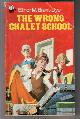  BRENT-DYER, ELINOR M., The Wrong Chalet School