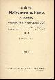  N/A., ARCHIVES, BIBLIOTHEQUES ET MUSEES DE BELGIQUE.