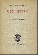  HERCKENRATH, Adolf., GEDICHTEN.